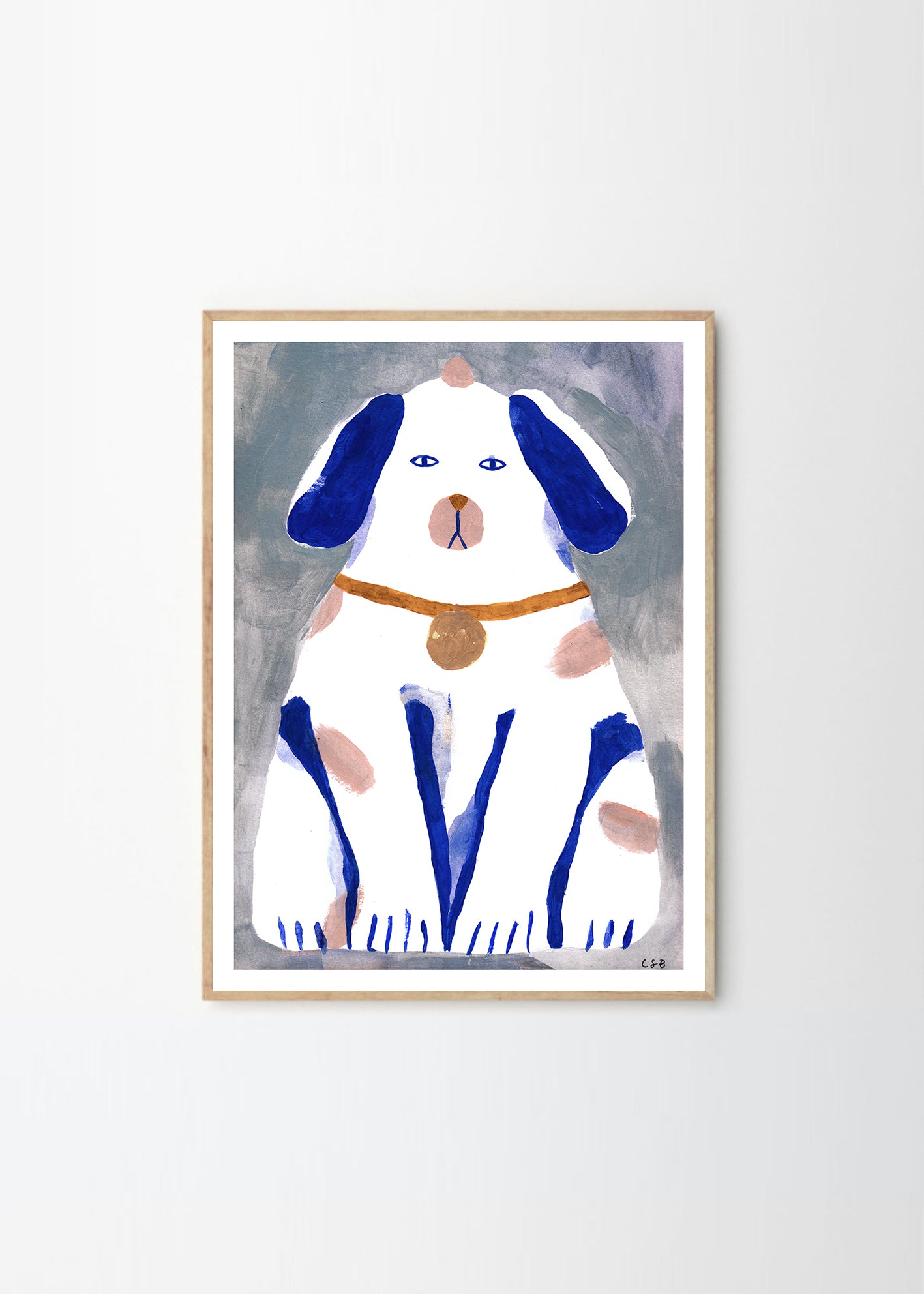 Plakát Guardian Dog by Clara Selina Bach