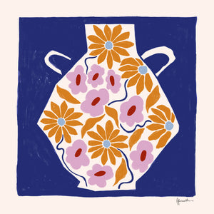 Plakát Sunflower Vase by Frankie Penwill