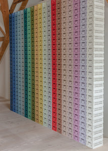 Úložný box Color Crate S skládací přepravka vanilková dusty yellow