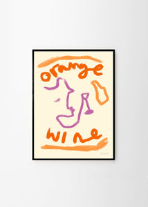 Plakát Orange Wine by Ruby Hughes