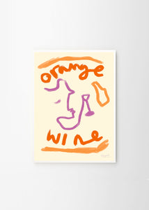 Plakát Orange Wine by Ruby Hughes