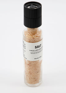 Sůl s chilli a česnekem s keramickým mlýnkem