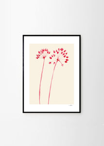 Plakát Flowers 02 by Ana Frois
