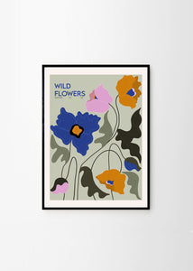 Plakát Wild Flowers by Frankie Penwill