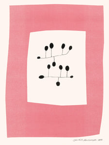 Plakát Pink Surrender by Leise Dich Abrahamsen