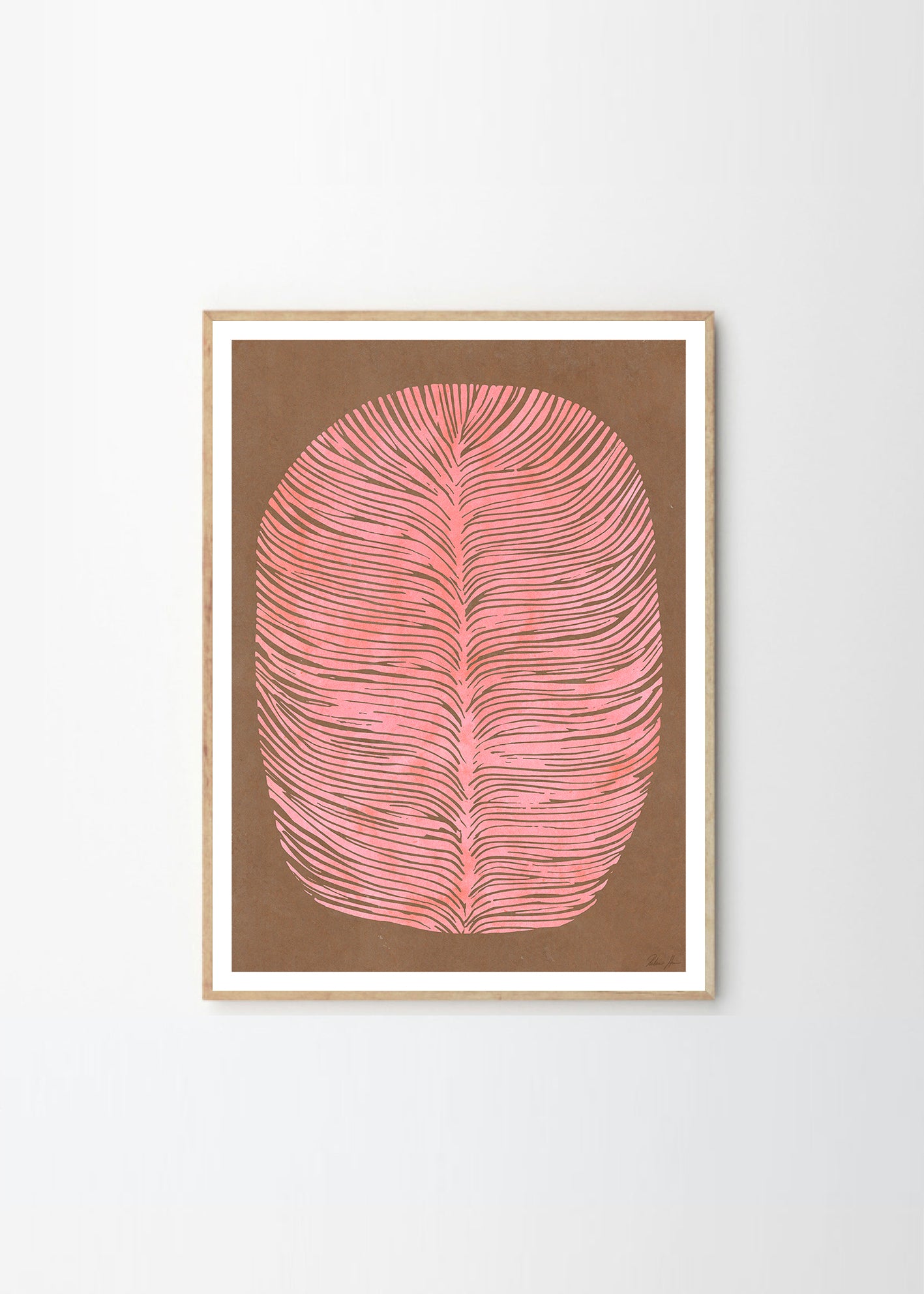 Plakát Pink Lagoon by Rebecca Hein