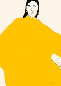 Plakát Yellow Dress by Rosie McGuinness