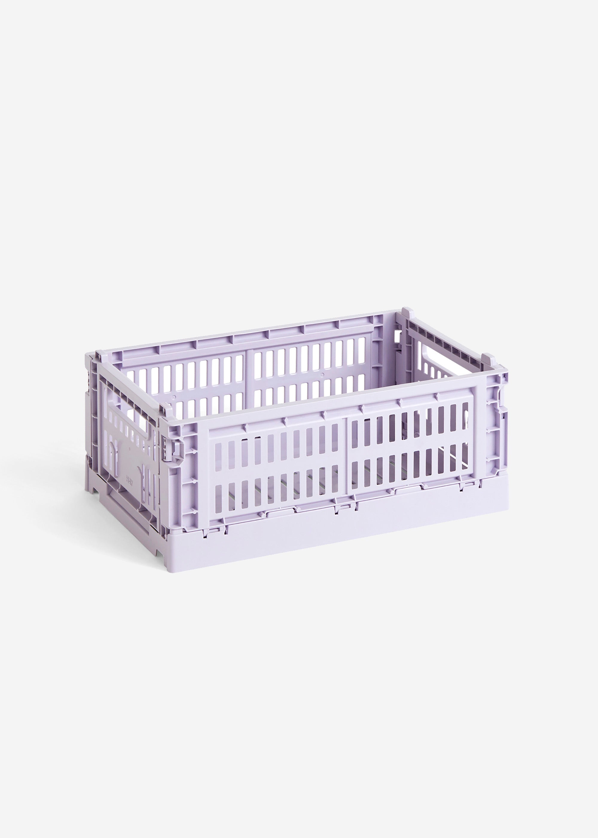 Úložný box Color Crate S skládací přepravka lavender fialová