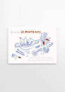 Plakát Le Printemps by Another Art Project