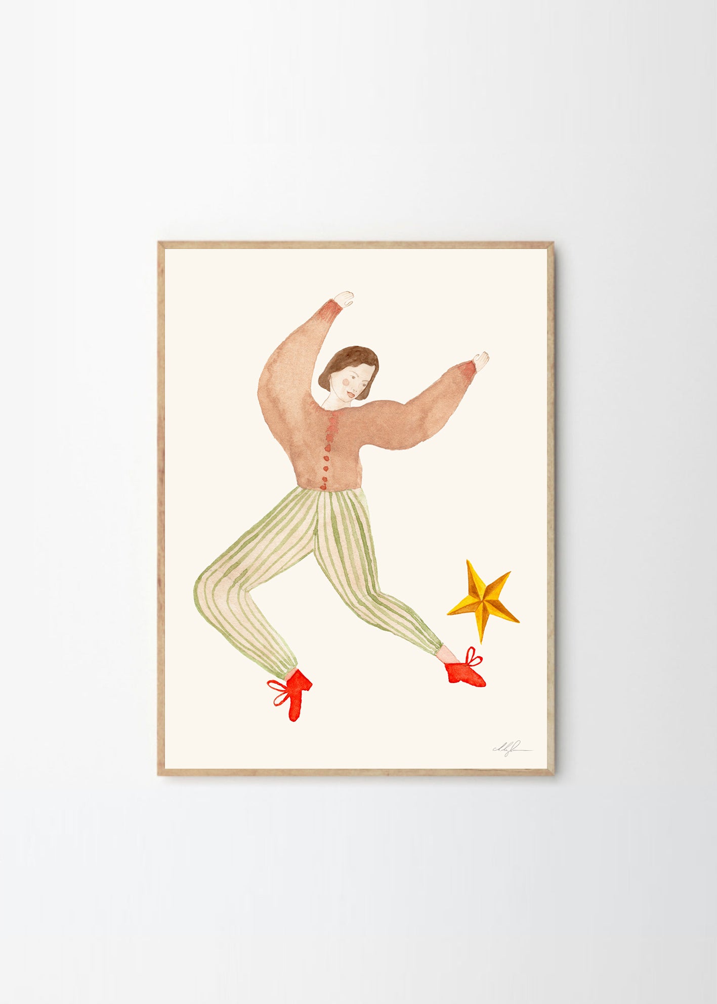 Plakát Soccer Star by Chloe Purpero Johnson