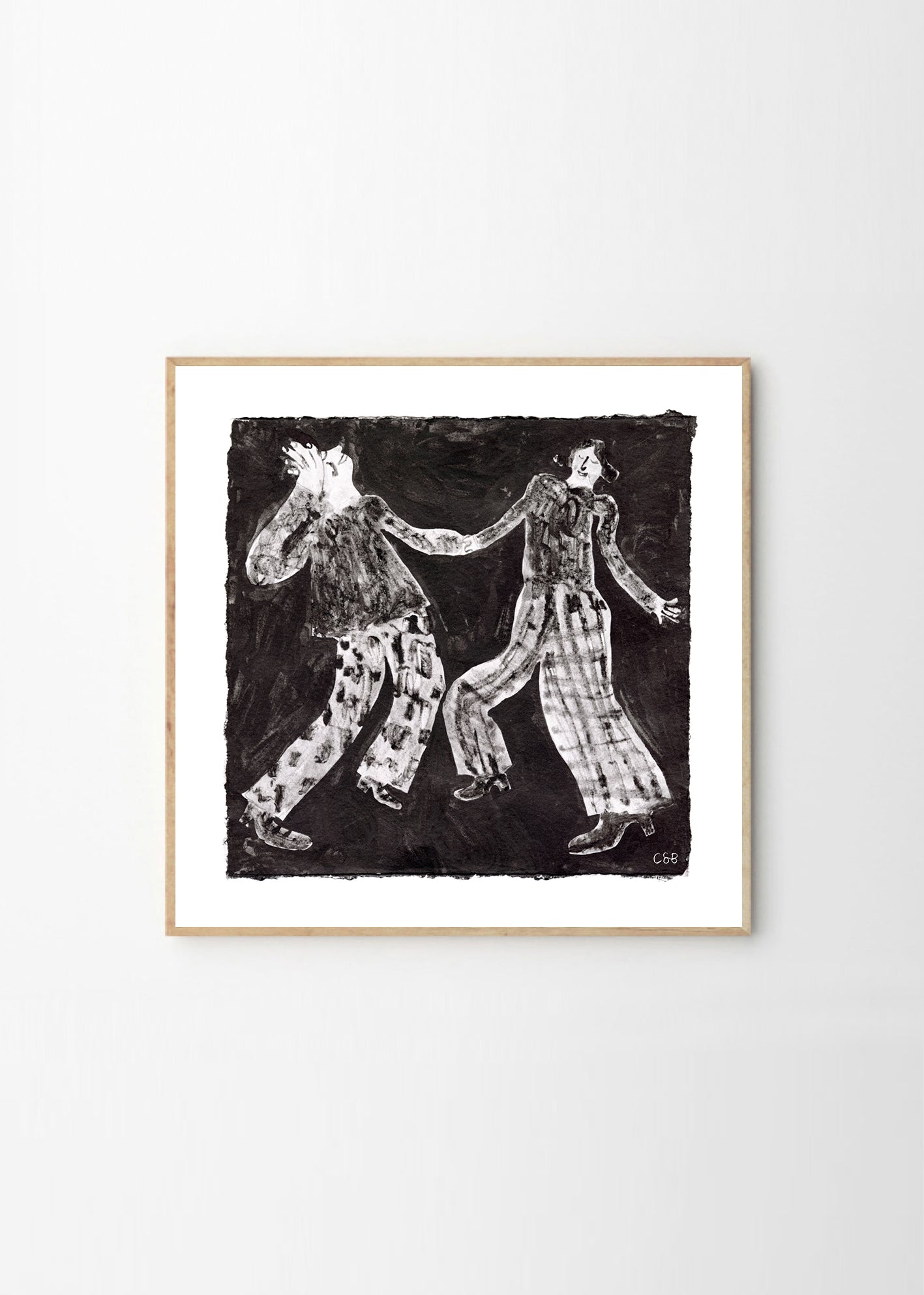 Plakát Dancing People by Clara Selina Bach