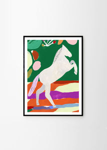 Plakát Horse by Clara Selina Bach