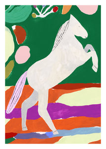 Plakát Horse by Clara Selina Bach