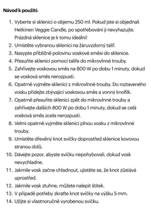 DIY set na výrobu přírodní svíčky