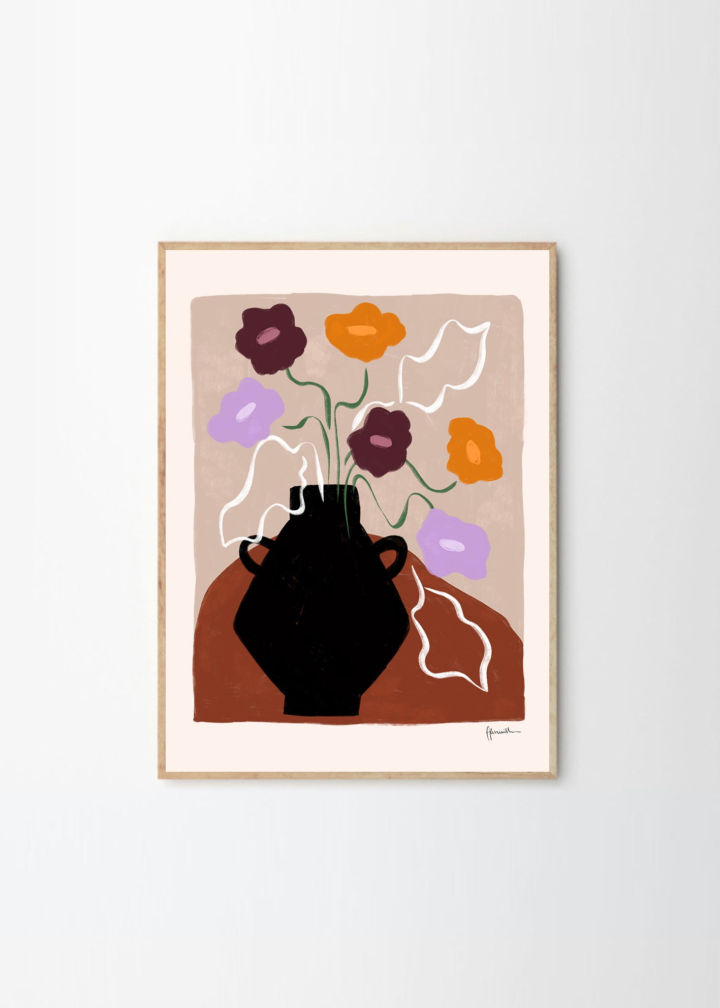 Plakát Petunias by Frankie Penwill