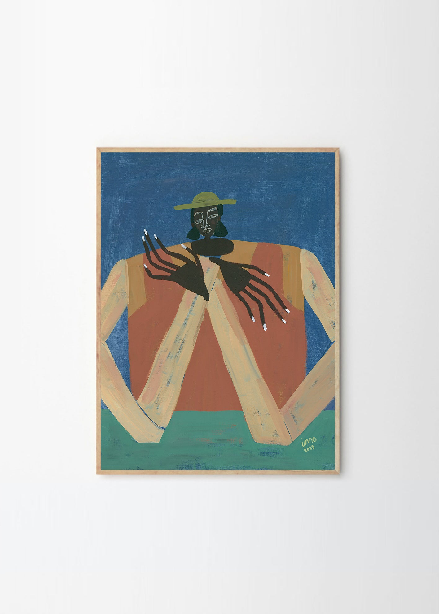 Plakát Imagination Is Key by Ibi Meier-Oruitemeka