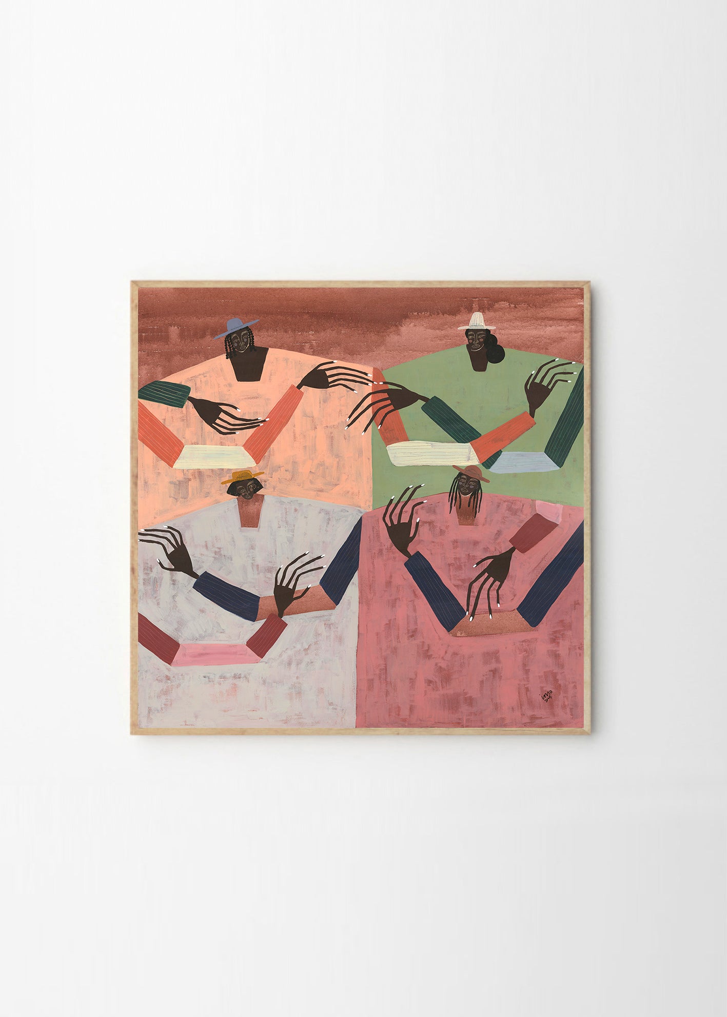 Plakát Joyful Chatter by Ibi Meier-Oruitemeka