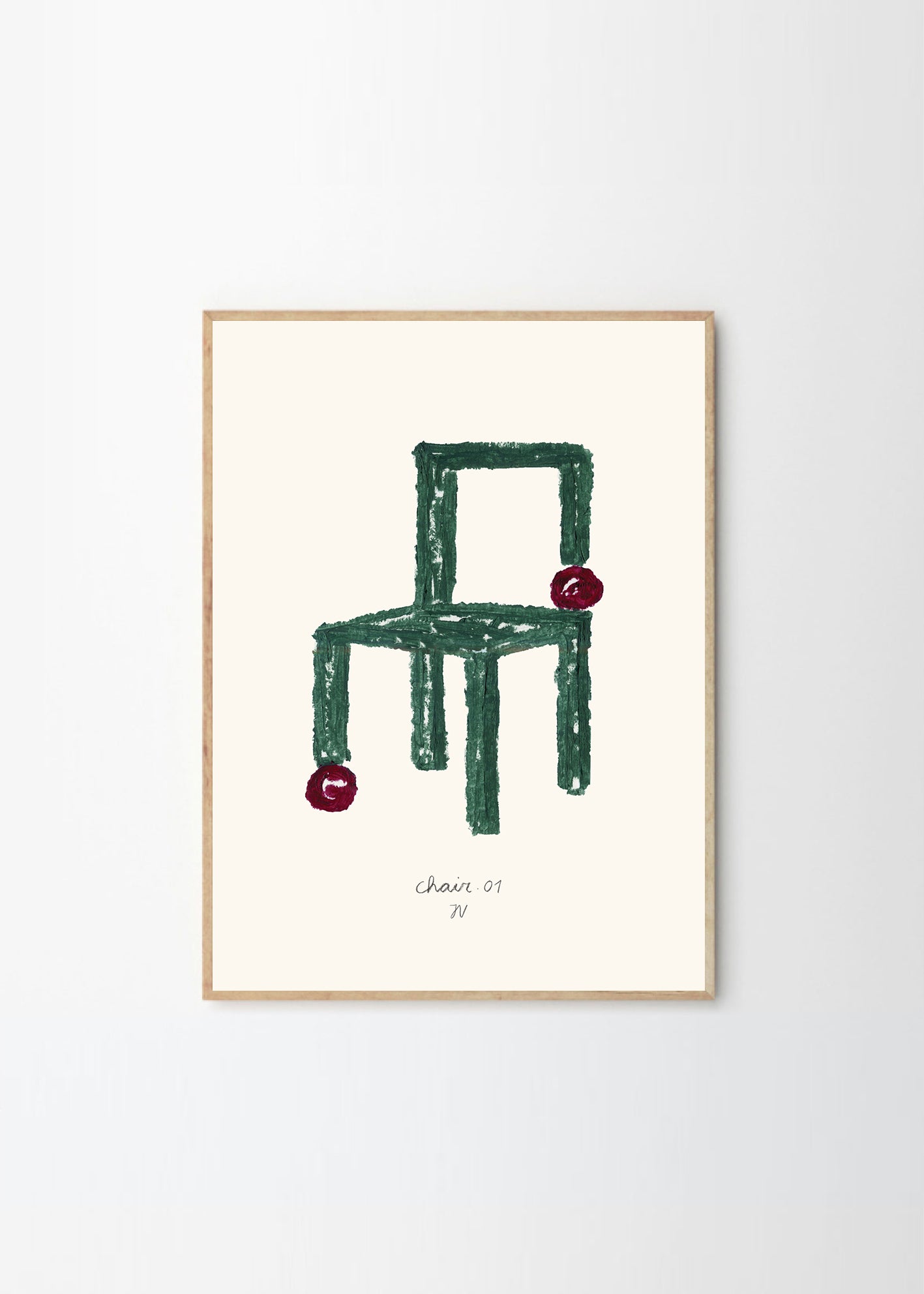 Plakát Chair 01 by Isabelle Vandeplassche