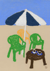 Plakát Coffee in the Sun by Isabelle Vandeplassche
