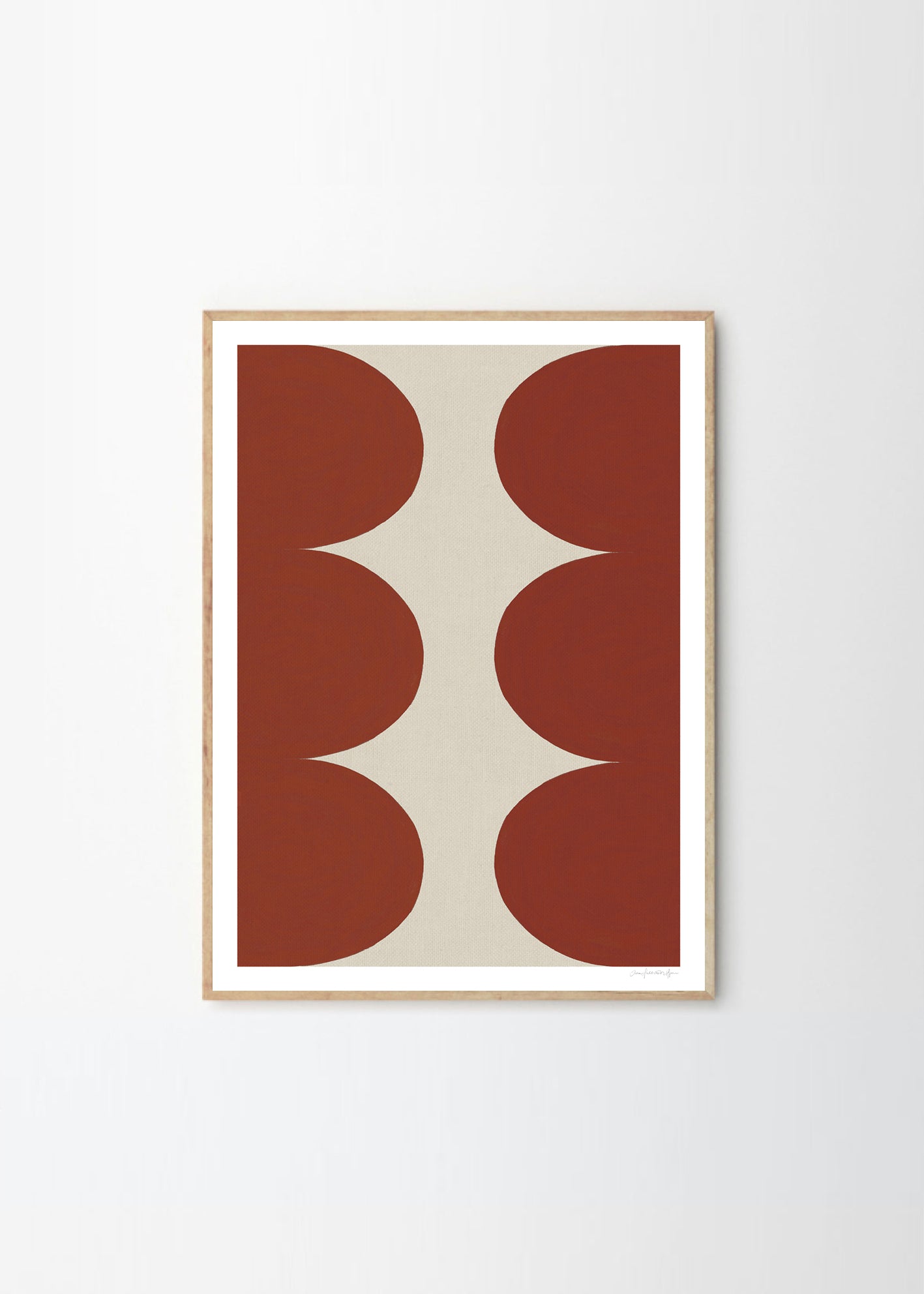 Plakát Santa Fe by Julia Hallström Hjort