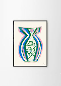 Plakát Summer Vase 02 by Lucrecia Rey Caro
