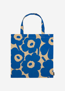 Látková taška Shopper Pieni Unikko 44x43cm modrá