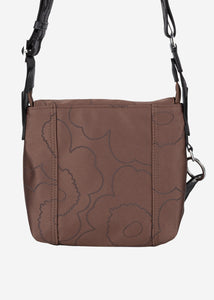 Kabelka Mini Messenger Piirto Unikko hnědá