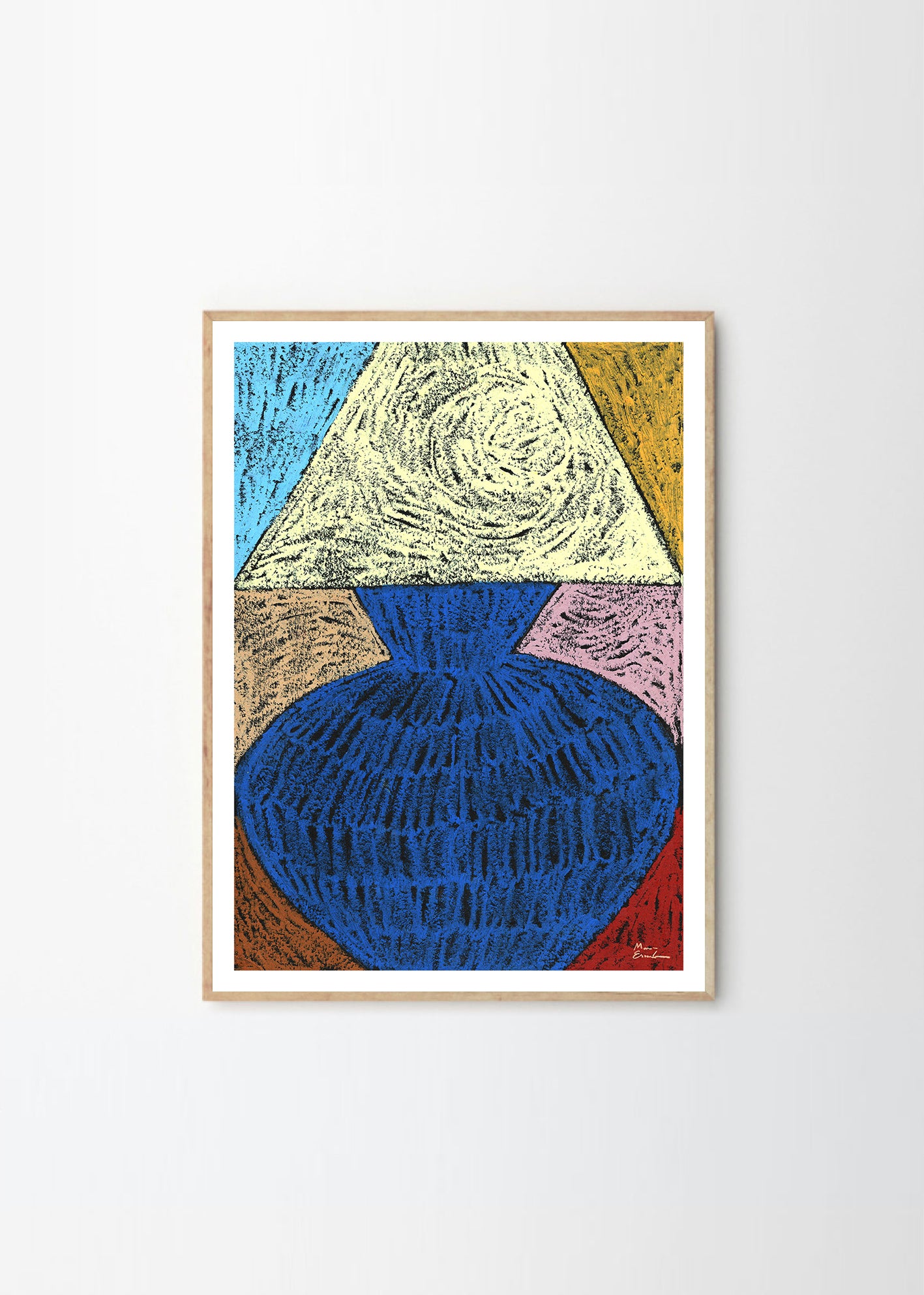 Plakát Lamp by Marina Esmeraldo