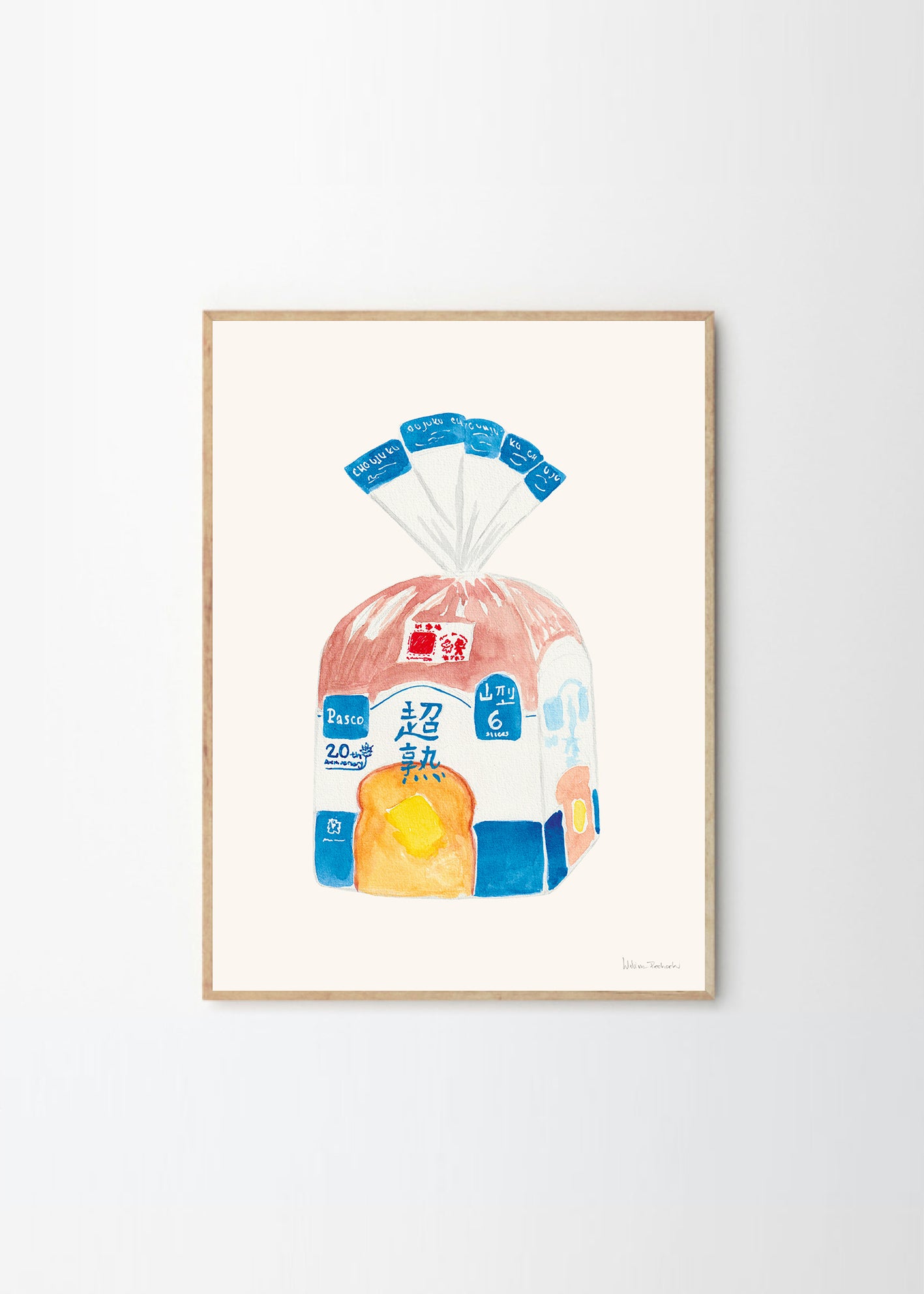 Plakát Bread Pack by Melina Pecharki