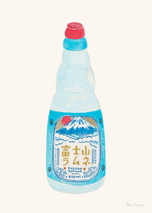 Plakát Fujisan Ramune by Melina Pecharki