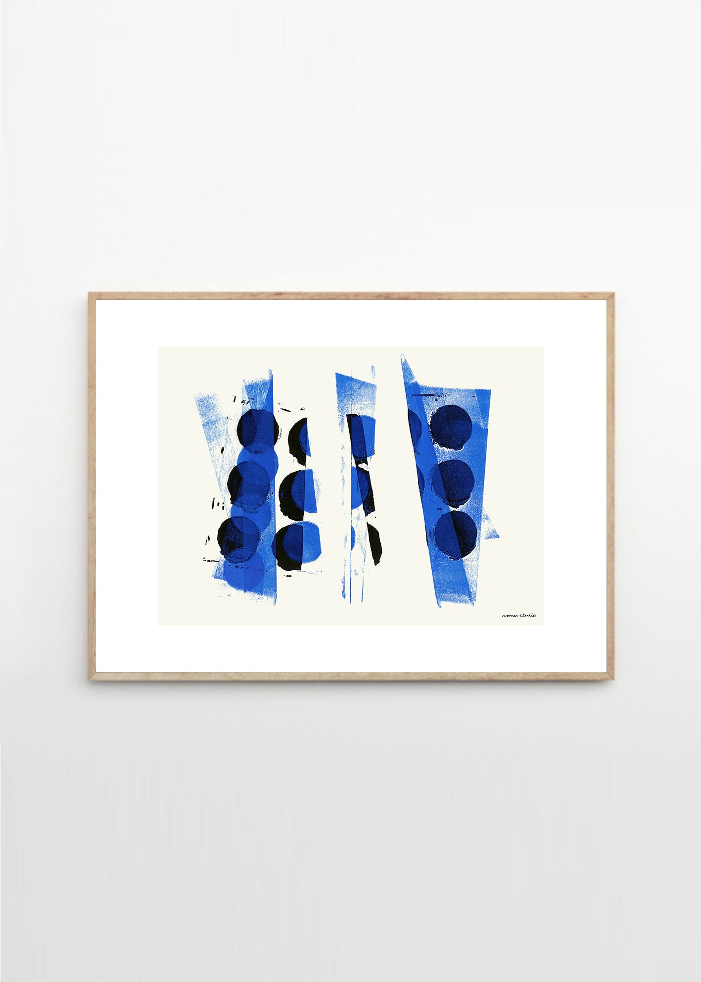 Plakát Bleu à part 02 by Nomen Studio