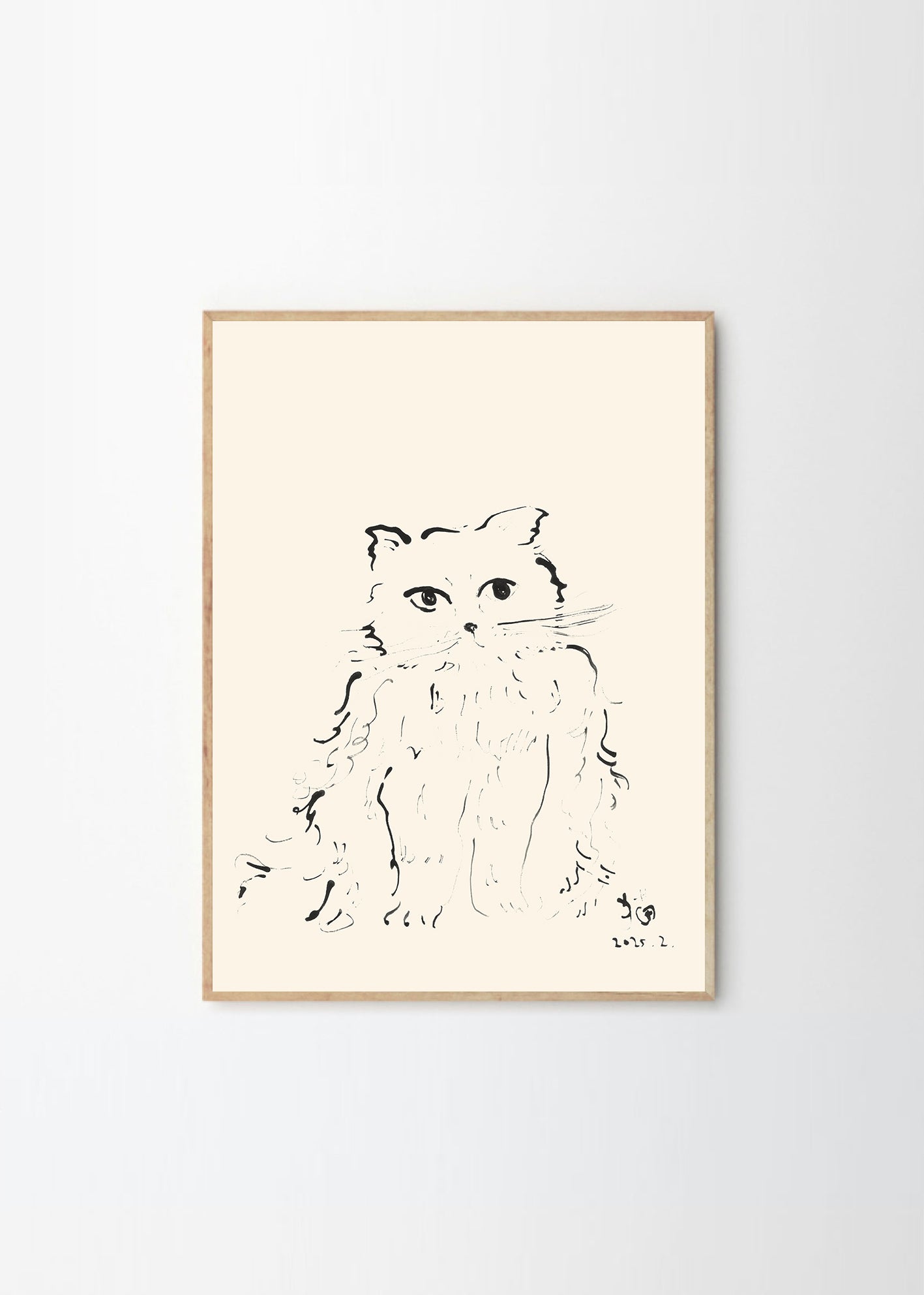 Plakát Cat by Oamul