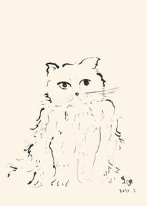 Plakát Cat by Oamul