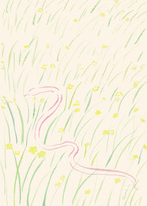 Plakát Daffodils and Snake by Oamul