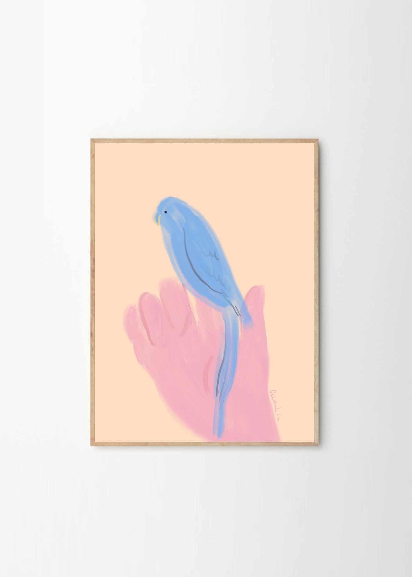 Plakát Parrot in Hand by Oamul