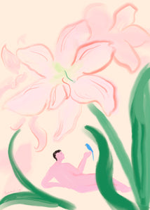 Plakát Under the Flowers by Oamul