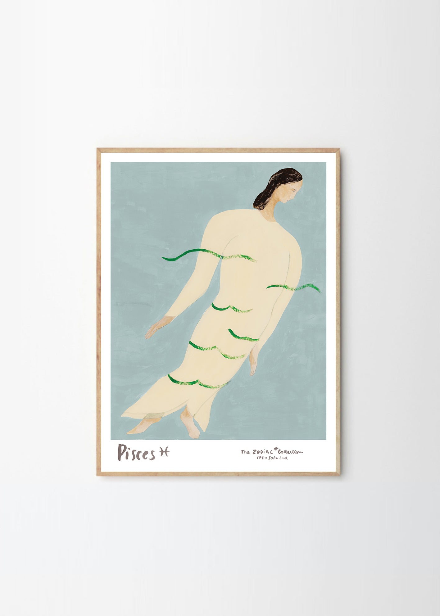 Plakát Pisces by Sofia Lind