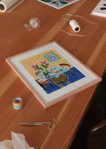 Plakát Pastel Table by Laura Page