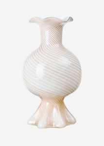 Váza Mella bonbon světle béžová 30cm