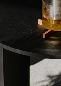Konferenční stůl Kuvu 55cm černý