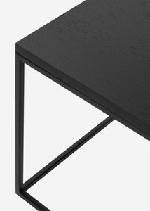 Konferenční stůl Kafibor 100cm černý