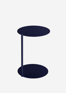 Ande odkládací stolek 40cm temně modrá