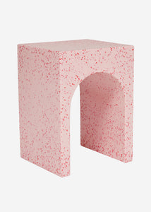 Stolička Siltaa z recyklovaného plastu růžová