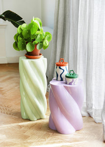 Stolek Pillar marshmallow lila