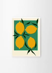 Plakát Green Lemon by Anna Mörner