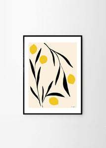 Plakát Lemon by Anna Mörner