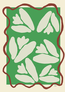 Plakát Lily Of The Valley Green by Anna Mörner