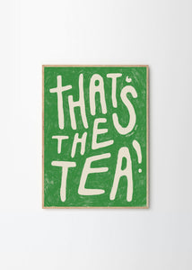 Plakát That’s the Tea by Atelier Aha