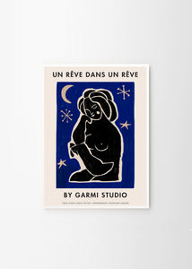 Plakát Dream Within A Dream Blue by By Garmi