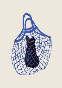 Plakát The Cats in the bag by Chloe Purpero Johnson